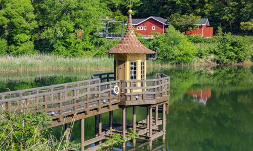水浴び小屋